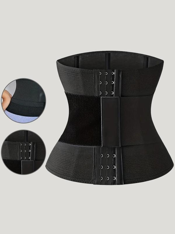 Women's Adjustable Hook-and-eye Closure Waist Trainer, Tummy Control Body Sculpting Shaper for Daily Wear, Slimming Waist Trainer, Women's Shapewear for All Seasons