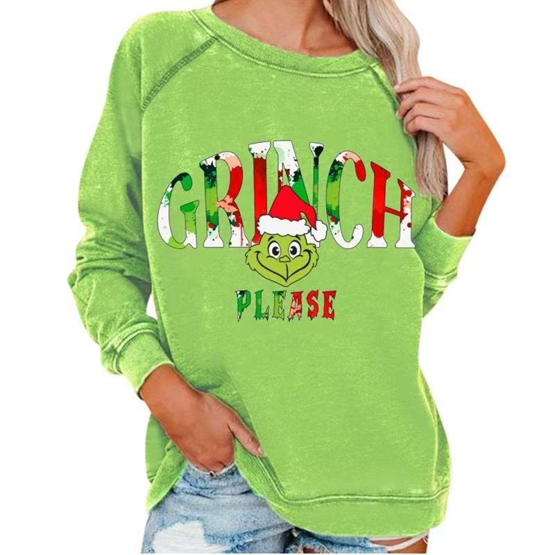 Christmas Sweatshirts, Women's Funny Shirts Long Sleeve Christmas Sweatshirts