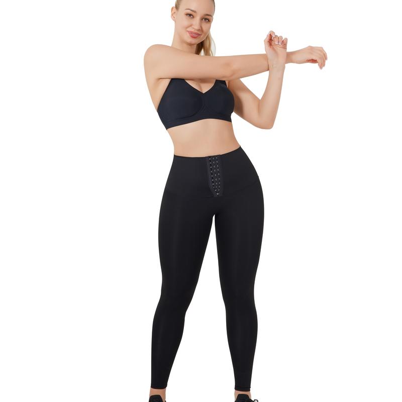 Soo slick High waisted leggings with Tummy control adjustable hook sculpting pants Black for bidden pant Womenswear Bottom tummy control lulu leggings brandy boxshorts