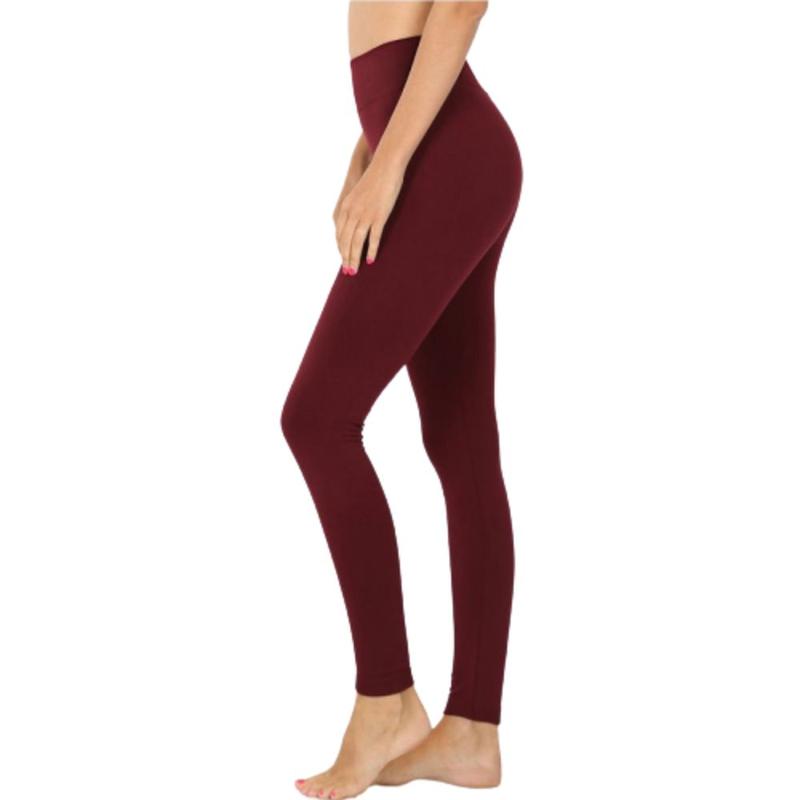 (5-Pack) Women's Premium Warm Fleece-Lined Leggings