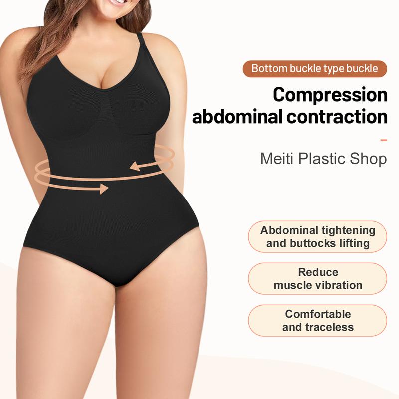 YADIFEN Women's minimalist solid color, belly hip lifter, multi-functional elastic seamless sexy