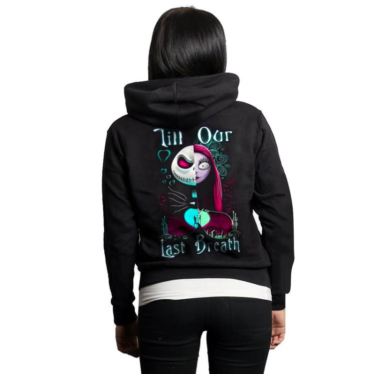 Jack and Sally Couple Hoodie, Jack Sally Couple Halloween Shirt, Matching Outfits, Jack Shirt, Sally Shirt, Unisex Lovers Gift Shirt For Men, For Women