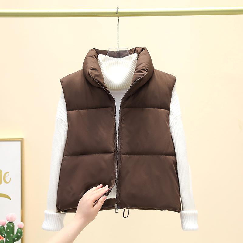 [shipping from US] New Recomend Winter gilet for Women warmer puffer coat#A16