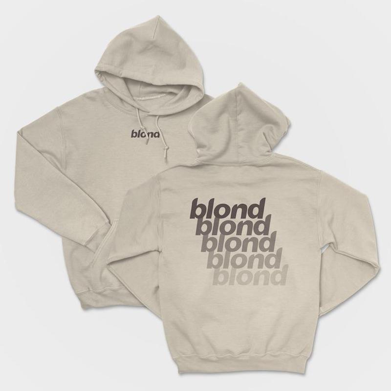 Frankk Oceann Blonddd Hoodie, Custom Back Print Aesthetic Unisex Hoodie For Women