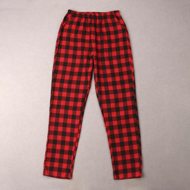 Family Xmas Matching 2 S Pajamas Set, Solid Tops Romper, Plaid Long Pants Family Sleepwear, Christmas Cozy Nightwear Set Womenswear Baby