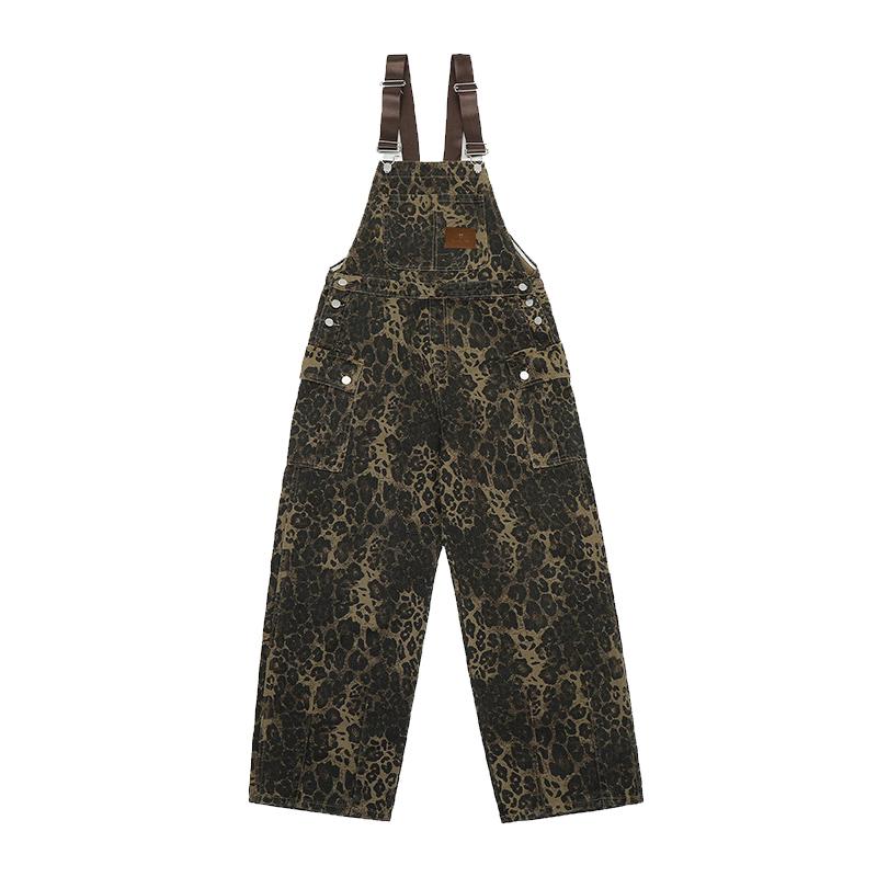 Aelfric Eden Leopard Print Overalls