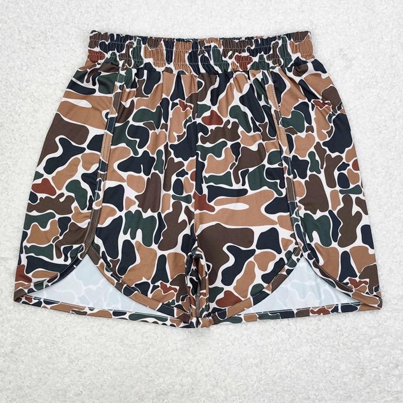 Hi Waisted  Women Camo shorts