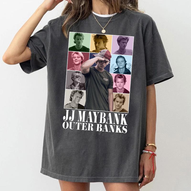 JJ Maybannk Shirt, Outer Banks Bootleg Printed Unisex Cotton T-shirt