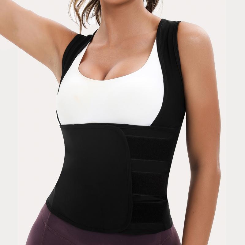 Adjustable Waist Trainer, Women's Sports Waist Cincher, Tummy Control Sauna Sweat Vest, Waist Trainer for Women, Fitness Accessories for Home Gym, Christmas Gift