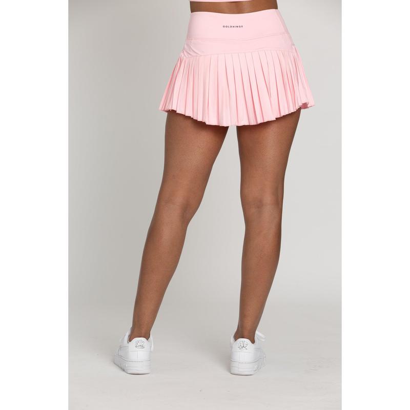 Baby Pink Pleated Tennis Skirt