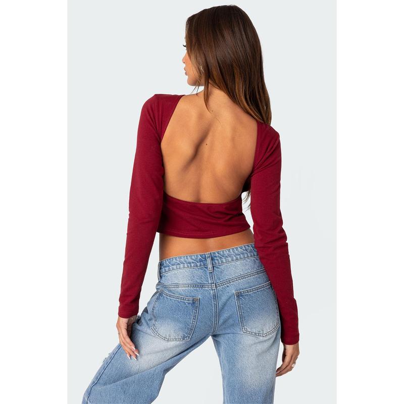 Haven Open Back Top