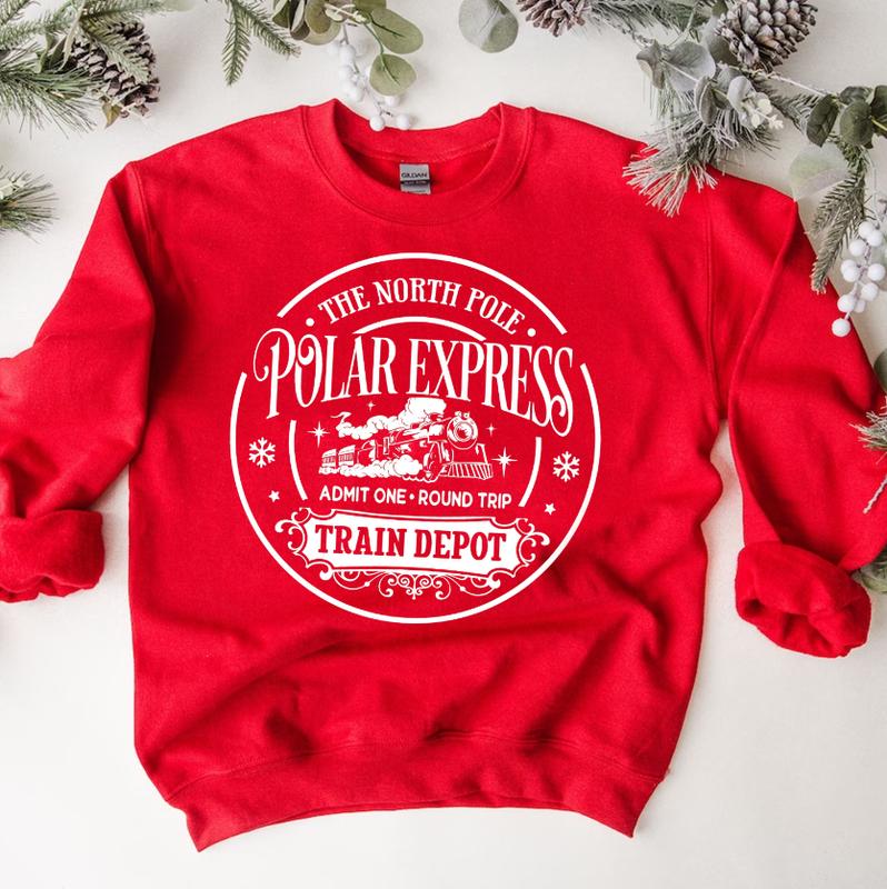 P0lar Express Train Dep0t Christmas Shirt, Christmas Movie Shirt, Xmas Train Shirt, Gift For Family