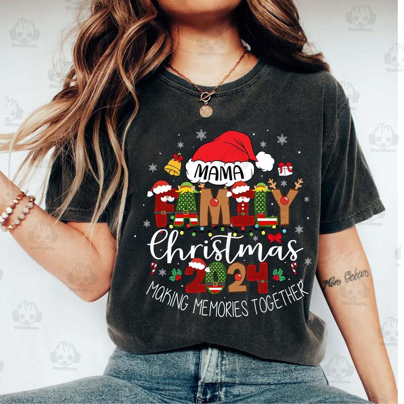 Bundle Custom Christmas Family shirt, Matching Holiday Shirt For Family shirt, Family Christmas shirt, Christmas 2024 shirt Bundle, Digital File C4712