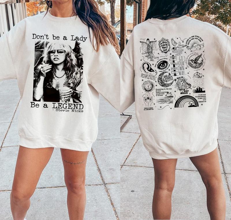 Tracklist Stevie Nicks 2 Sides Newest TShirt - Sweatshirt- Hoodie, Silver Springs Shirt, Gifts For Her