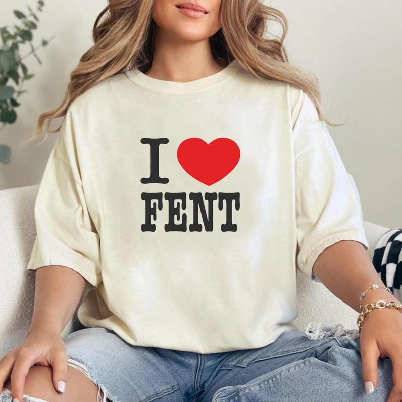 I Love Fent Classic Unisex Heavy Cotton T-Shirts Sweatshirt, Hoodie, Comfort Colors