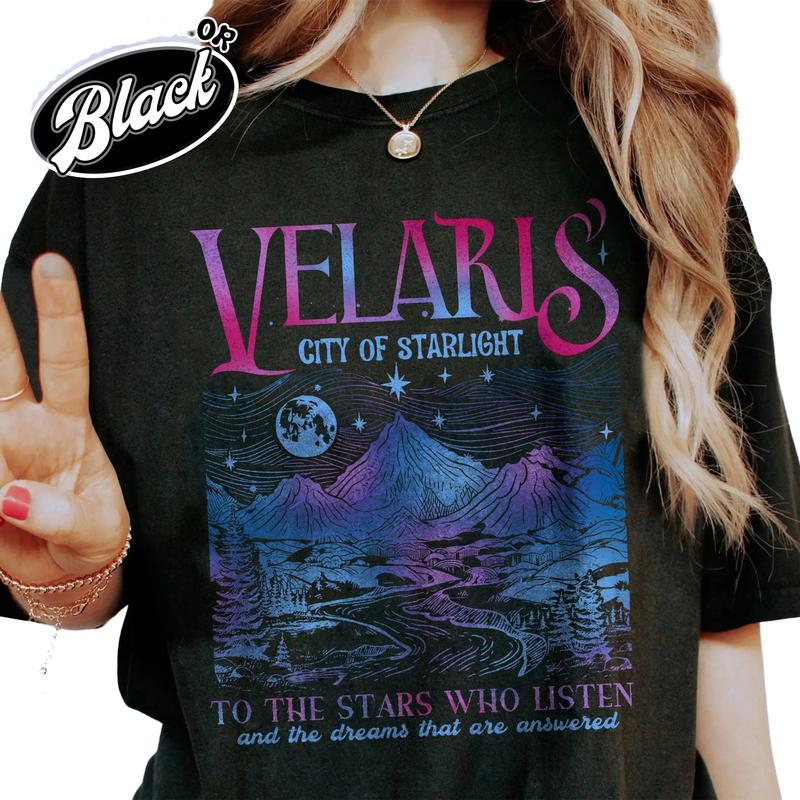 Velaris City Of Starlight Acotar Comfort Color Shirt