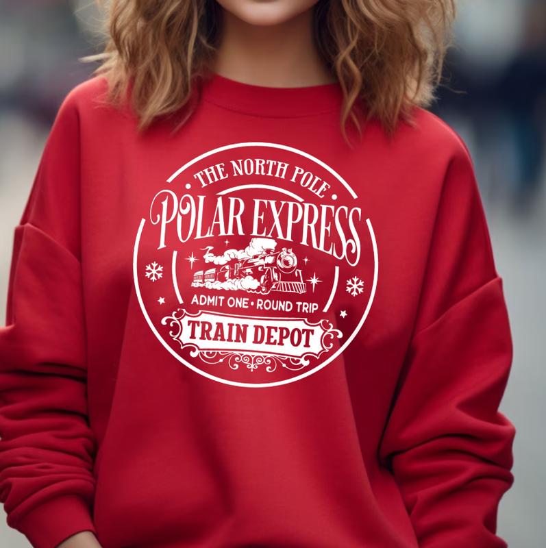 P0lar Express Train Dep0t Christmas Shirt, Christmas Movie Shirt, Xmas Train Shirt, Gift For Family