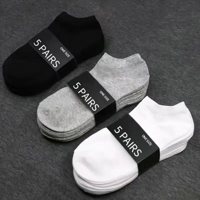 Comfortable Breathable Ankle Socks For Women And Men Casual Womenswear Minimalist