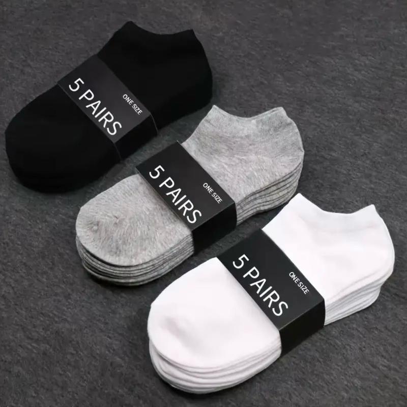 Comfortable Breathable Ankle Socks For Women And Men Casual Womenswear Minimalist