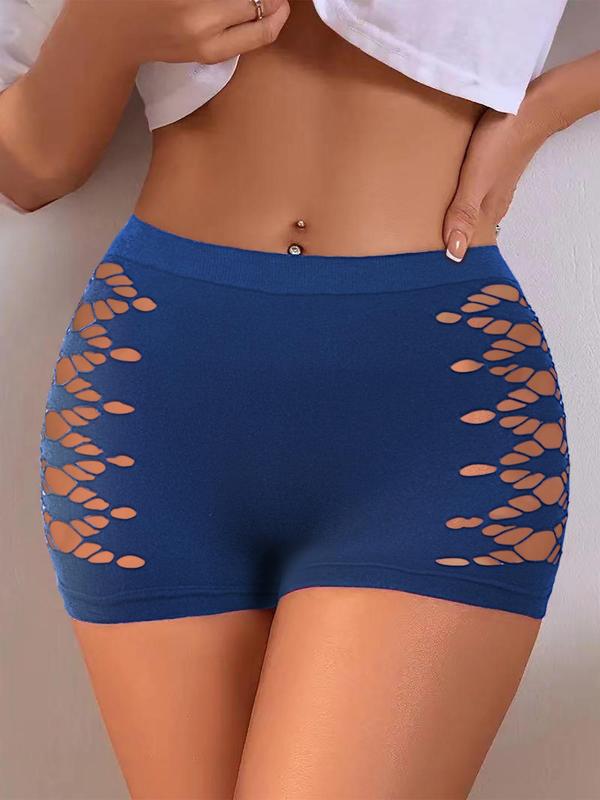 Women's Cut Out Boyshorts, Breathable Comfy Panty for Daily Wear, Women's Underwear for All Seasons