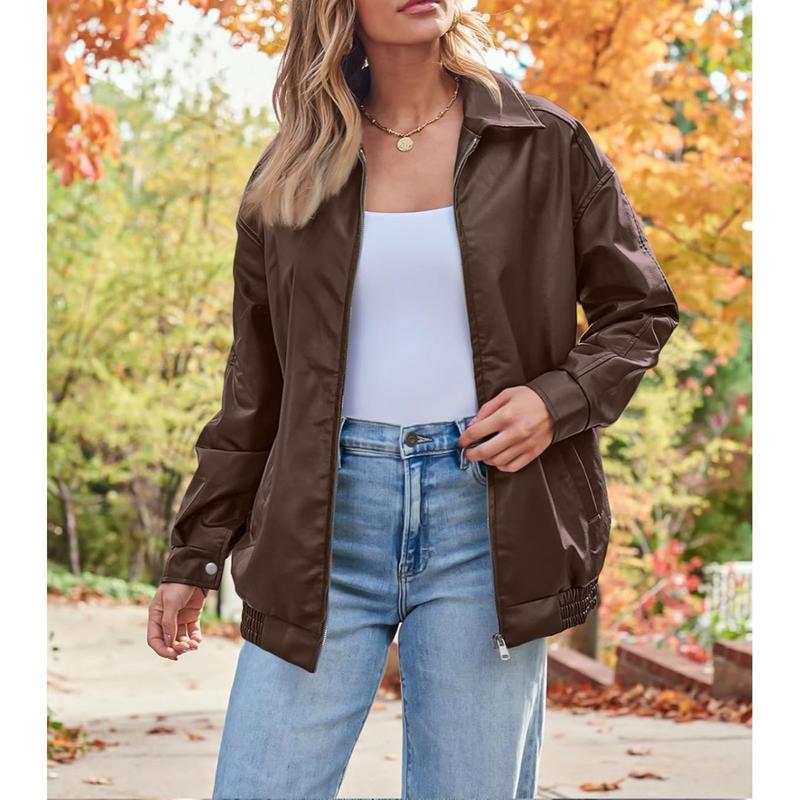 Womens Oversized Leather Jackets Faux Suede Fall Fashion Motorcycle Coats Winter Outfits Clothes 2024