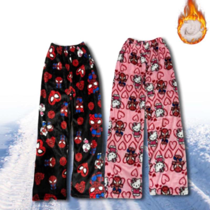 Kyttili helloooo Pyjama Pants- Bold Fusion of Fun and Comfort Flannel for the Ultimate Sleep Adventure