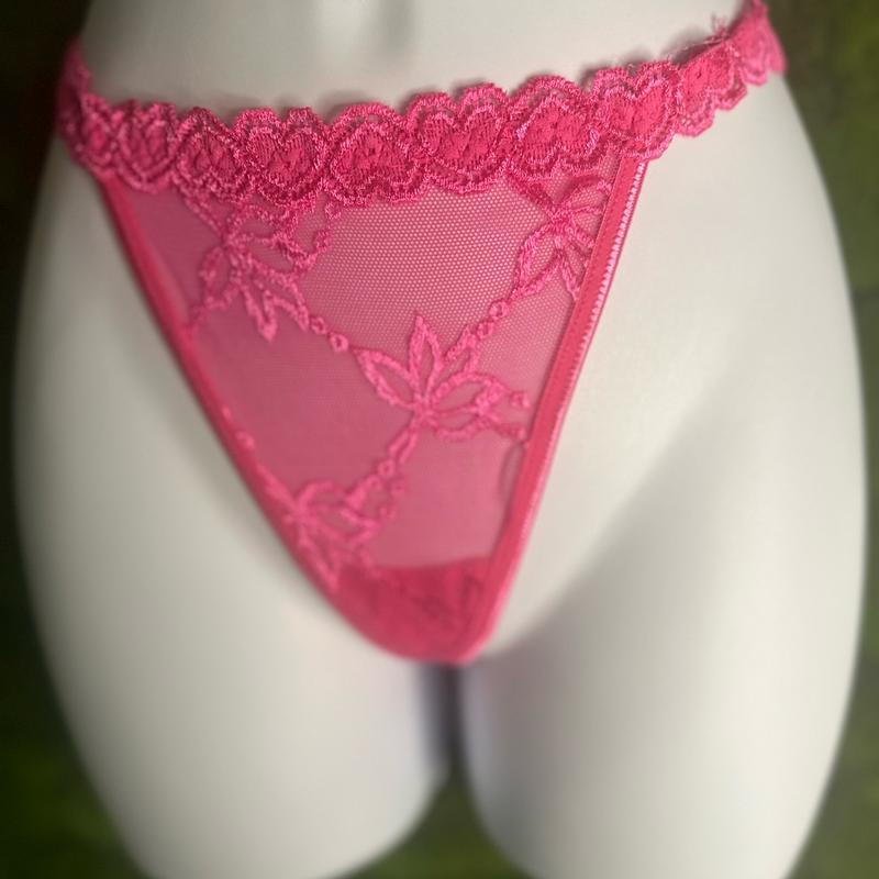 Custom lace Thong  Underwear Panties (10 Letters Max) Lingerie