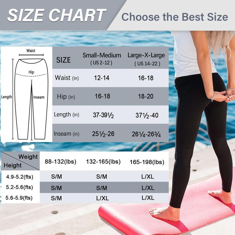 Soft Leggings for Women - High Waisted Tummy Control No See Through Workout Yoga Pants