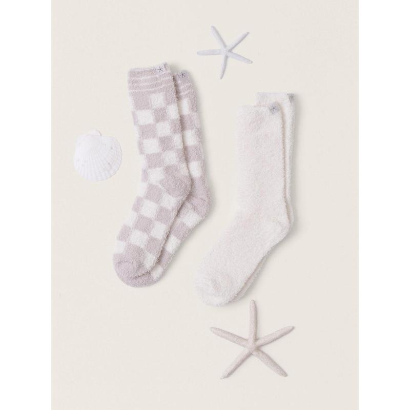 CozyChic® Checks & Stripes Sock Set