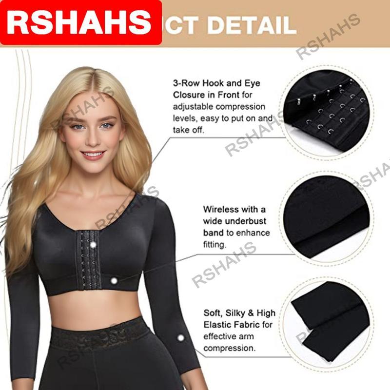 Post Sugery Push Up Bra Arm Shaper for Women Post Surgery Compression Sleeves Arm Shapwear Sports Bra Garment Shapewear Womenswear