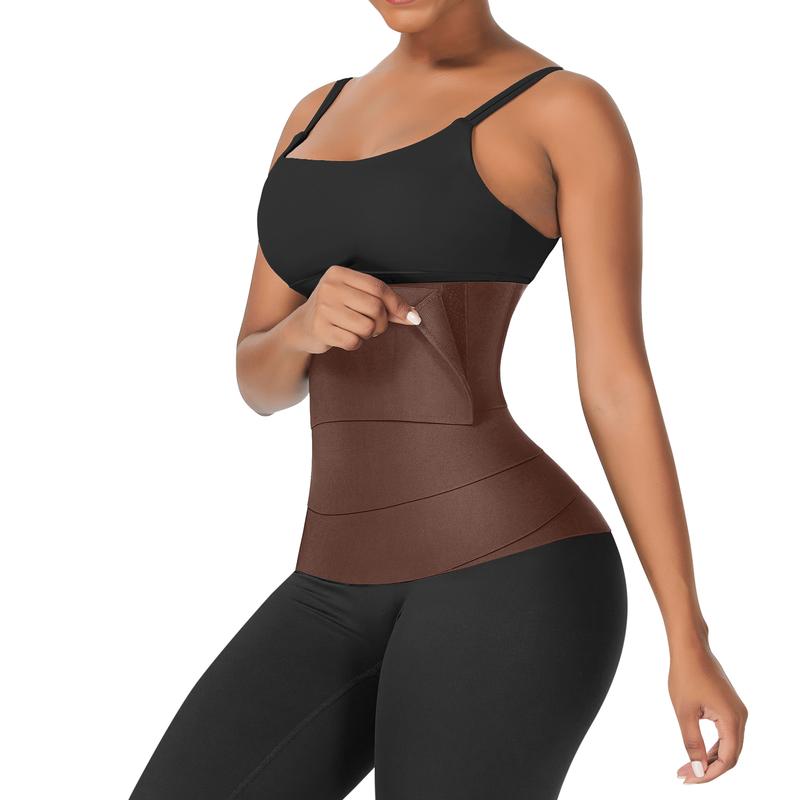 FeelinGirl Snatch Me Up Bandage Wrap One Size Fits Up to 5XL for Women Invisible Wrap Tummy Control Wrap Belt Gym Shapewear Comfortable Womenswear