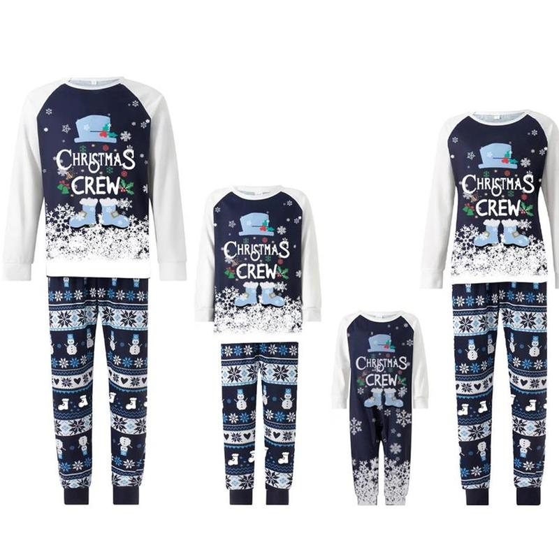 Christmas Family Pajamas Xmas Matching Family Pajama Holiday Pjs Xmas Jammies Sleepwear Set