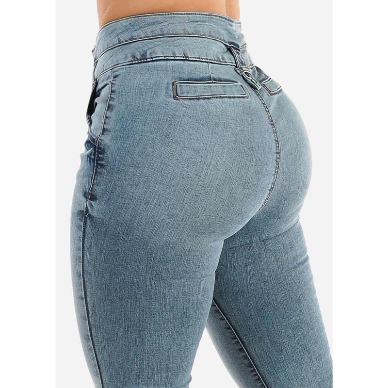 Butt Lift Super High Waist Flared Bootcut Jeans