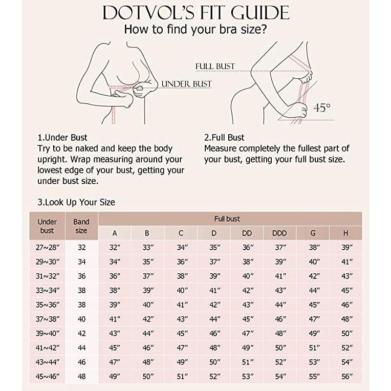 DotVol Women's Plus Size Floral Lace Bra Full Coverage Unpadded Underwire Bras Everyday Bra