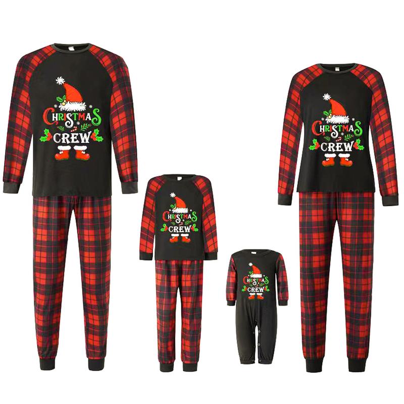 Family Christmas Pjs Matching Sets Girls Boys Family Matching Christmas Pajamas Holiday Xmas Jammies Sleepers