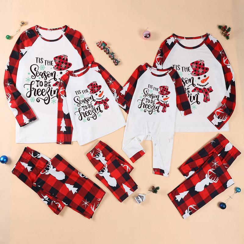 Matching Christmas Pjs for Family Christmas Family Set Family Christmas Matching Sets Family Xmas Sleepwear Pajamas