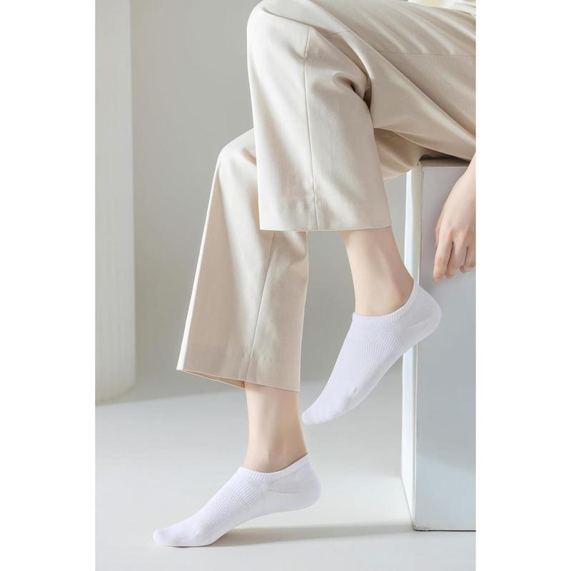 No Show Socks for Women Cotton Thin Low Cut Non Slip Invisible Liner Socks 6 Pairs