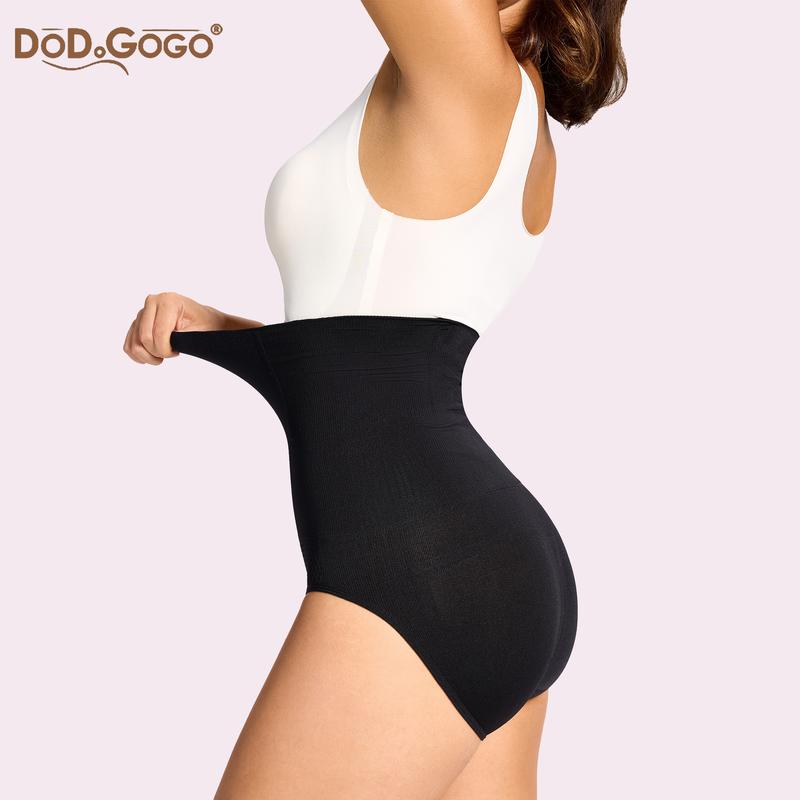 DODOGOGO Women's High-Waist Shapewear Panties  Tummy Control  Butt Lifter  Ideal for Working Moms and Party Goers  Comfortable and Breathable for Everyday and Event Style Womenswear Compression Basic