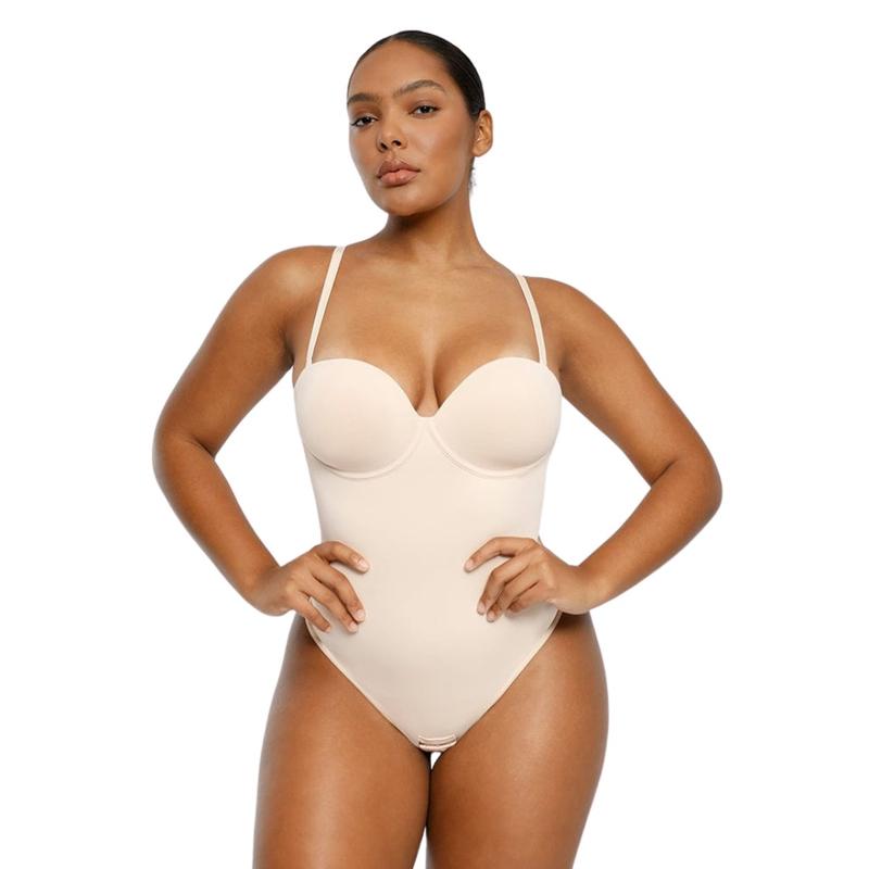 Shapellx  AirSlim Bustier Underwire Bodysuit Womenswear Tops