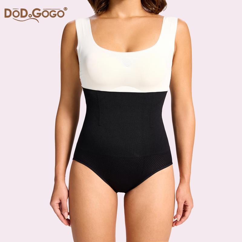 DODOGOGO Women's High-Waist Shapewear Panties  Tummy Control  Butt Lifter  Ideal for Working Moms and Party Goers  Comfortable and Breathable for Everyday and Event Style Womenswear Compression Basic