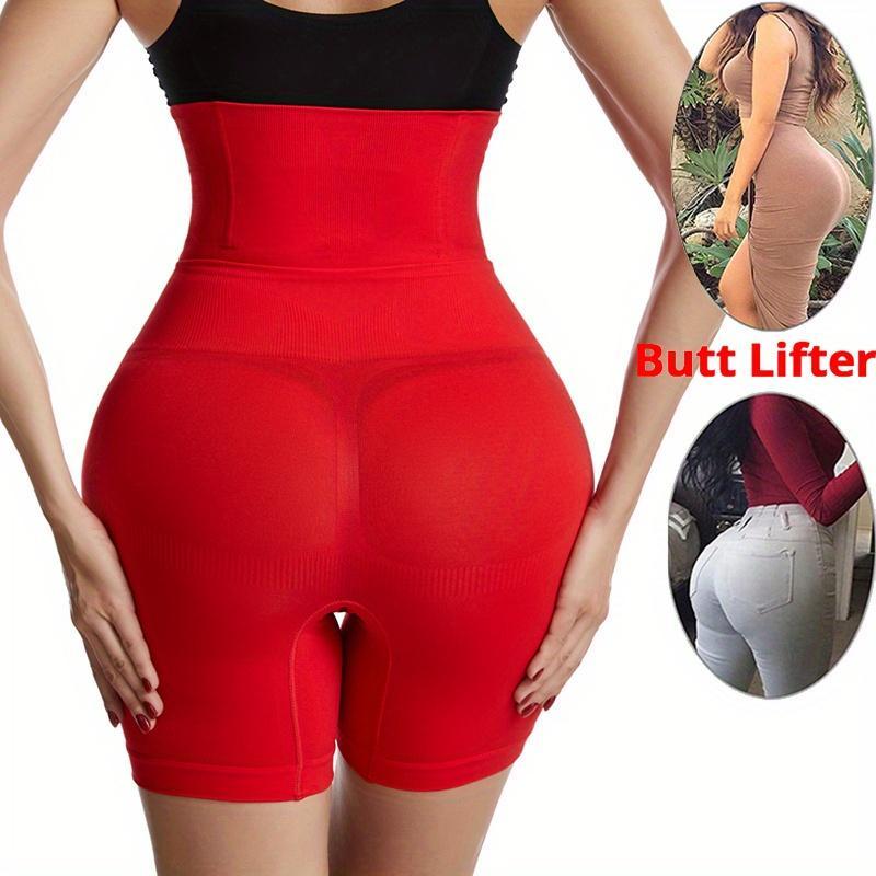 Womens High Waist Firm Tummy Control Shapewear Shorts Bodysuit - Seamless Mid-Thigh Slimmer - Comfortable Panty Style for a Sleek Silhouette - Ideal for Ladies，tummy tuck clothes