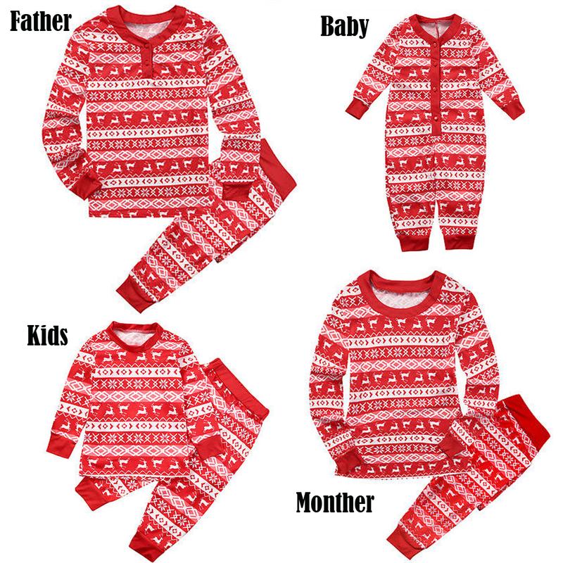 2024 Xmas Matching Family 2 S Pajamas Set, Cute Patterns Family Collection Sleepwear, Christmas Sleepwear Nightwear Long Pajamas Mom Dad Kids Baby Women Pants