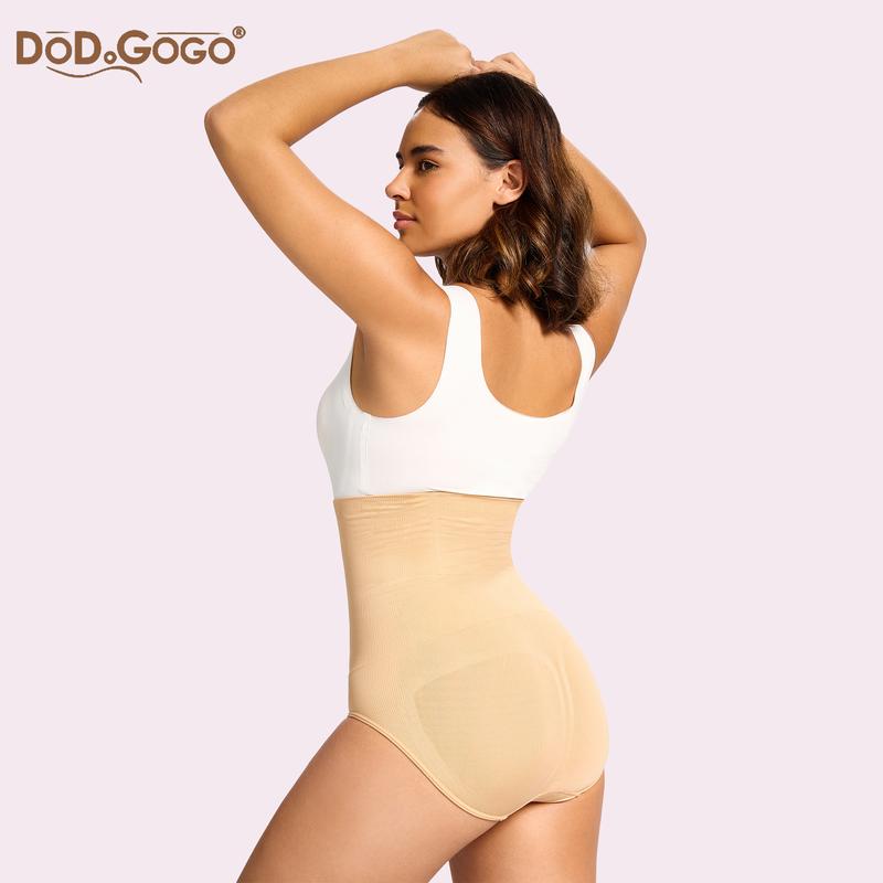 DODOGOGO Women's High-Waist Shapewear Panties  Tummy Control  Butt Lifter  Ideal for Working Moms and Party Goers  Comfortable and Breathable for Everyday and Event Style Womenswear Compression Basic