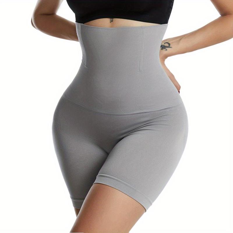 Womens High Waist Firm Tummy Control Shapewear Shorts Bodysuit - Seamless Mid-Thigh Slimmer - Comfortable Panty Style for a Sleek Silhouette - Ideal for Ladies，tummy tuck clothes