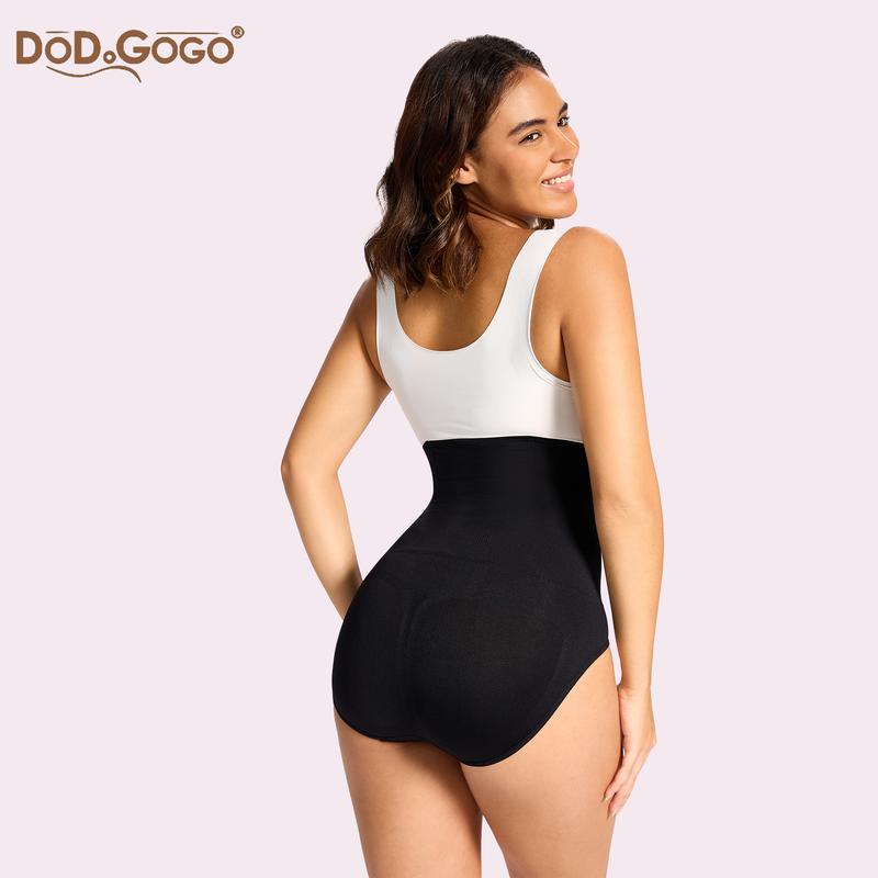 DODOGOGO Women's High-Waist Shapewear Panties  Tummy Control  Butt Lifter  Ideal for Working Moms and Party Goers  Comfortable and Breathable for Everyday and Event Style Womenswear Compression Basic