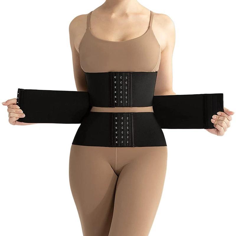 Snatch Me Up Waist Trainer Tummy Control Shapewear Compression Girdle Abdomen Slimming Belt Fajas Reductoras Body Shaper Cincher