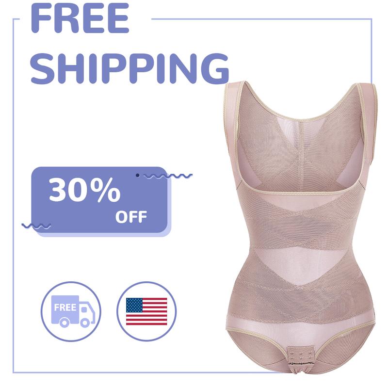 Brabic Women U Shape Mesh Breathable Shapewear