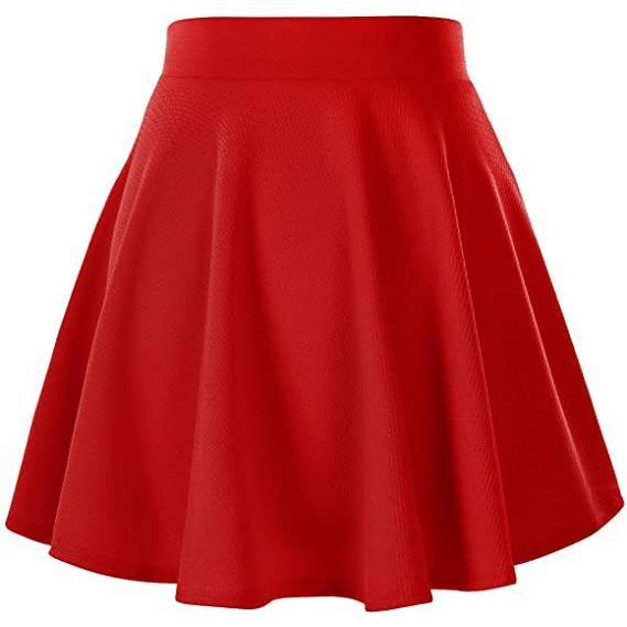 Popular Skirt Wholesale High Quality Multi-Functional Stretch Horn Leisure Mini Skater Skirt