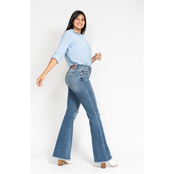 The Kristy Button Fly Judy Blue Jeans