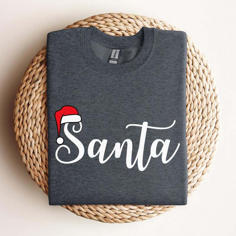 Santa's Favorite Ho Shirt Matching Christmas Pajamas For Couples Funny Christmas Couple Sweatshirt His and Hers Xmas Pjs Xmas Party Couple RJQ